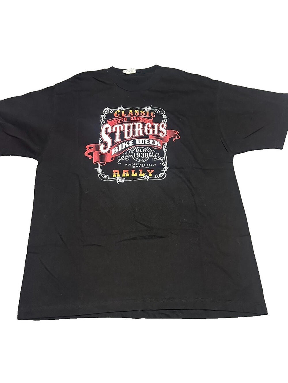 VTG South Dakota Sturgis Bike Week Black Hills Motorcycle Harley Shirt 707 XL